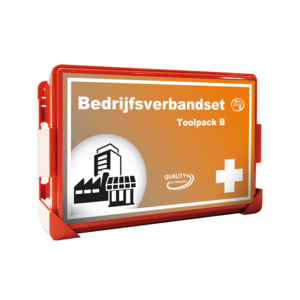 Toolpack B Verbandkoffer + wandhouder