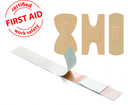 Elastische textielpleisters 72x19mm 100st.