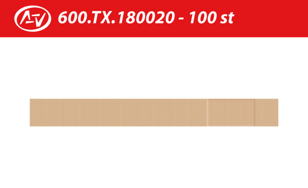 Elastische textielpleisters vinger 180x20mm 100 st detecteer