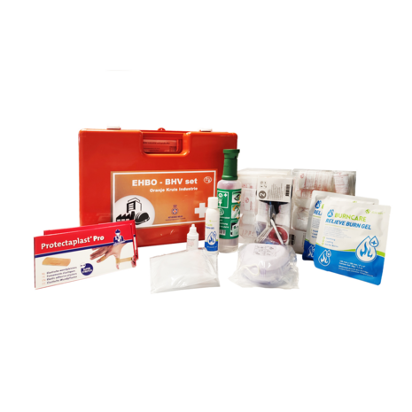 Multi BHV Industrie verbandkoffer + wandhouder